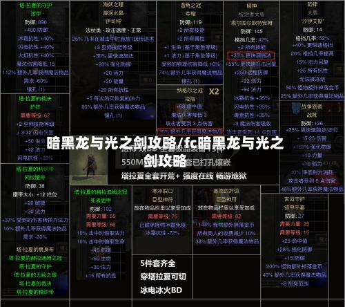 暗黑龙与光之剑攻略/fc暗黑龙与光之剑攻略