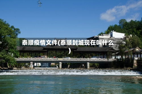泰顺疫情文件(泰顺封城现在叫什么)-第3张图片