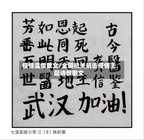 疫情温情散文/全国机关抗击疫情主题诗歌散文-第2张图片